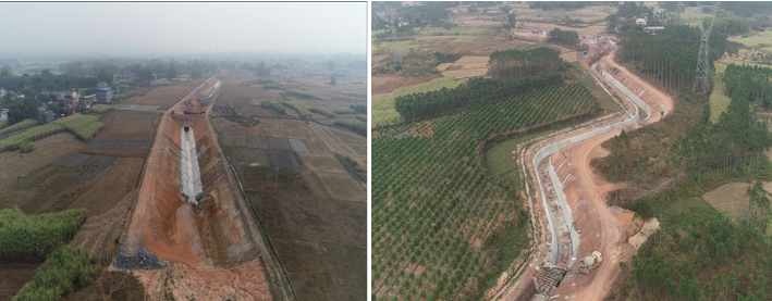 广西钦州市沿海工业园供水水源项目郁江调水隧洞衬砌工程通过竣工验收